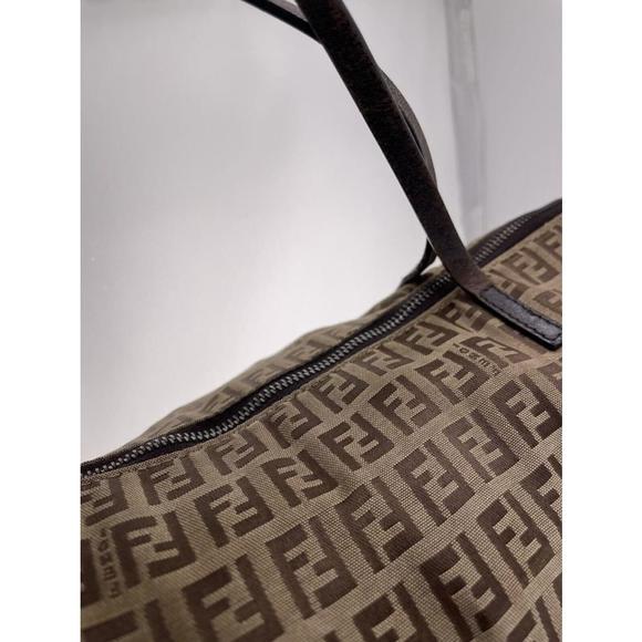 Sold‼️Fendi Zucchino Canvas Tote - Picture 7 of 15